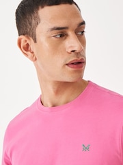 Crew Clothing Company Plain 100% Cotton Classic T-Shirt - Image 4 of 5