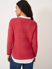 Crew Clothing Tali Boat Neck Knit Jumper - Image 2 of 5