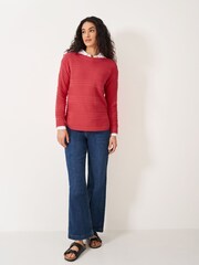 Crew Clothing Tali Boat Neck Knit Jumper - Image 3 of 5