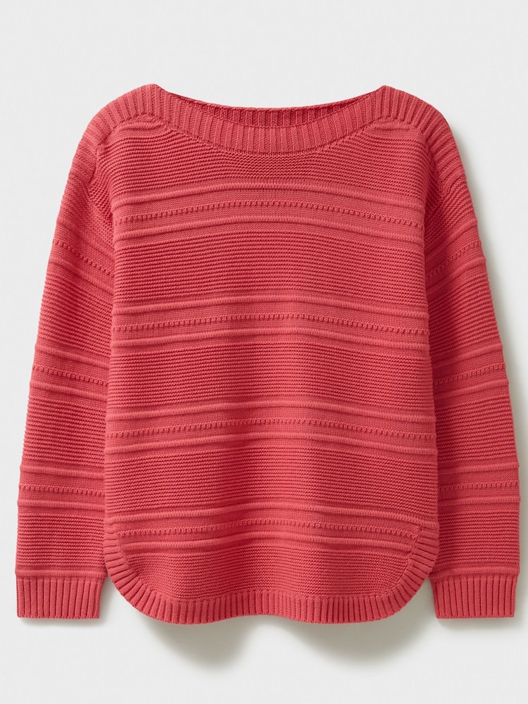 Crew Clothing Tali Boat Neck Knit Jumper - Image 5 of 5