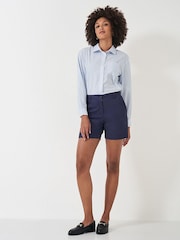 Blau - Crew Clothing Chino Shorts - Bild 1 von 4