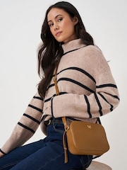 Crew Clothing Leather Cross Body Bag - Image 1 of 5