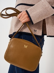 Crew Clothing Leather Cross Body Bag - Image 2 of 5