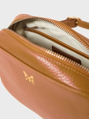 Crew Clothing Leather Cross Body Bag - Image 5 of 5