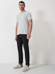 Crew Clothing Black Parker Straight Jeans - Image 1 of 5