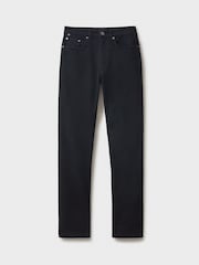 Crew Clothing Black Parker Straight Jeans - Image 5 of 5