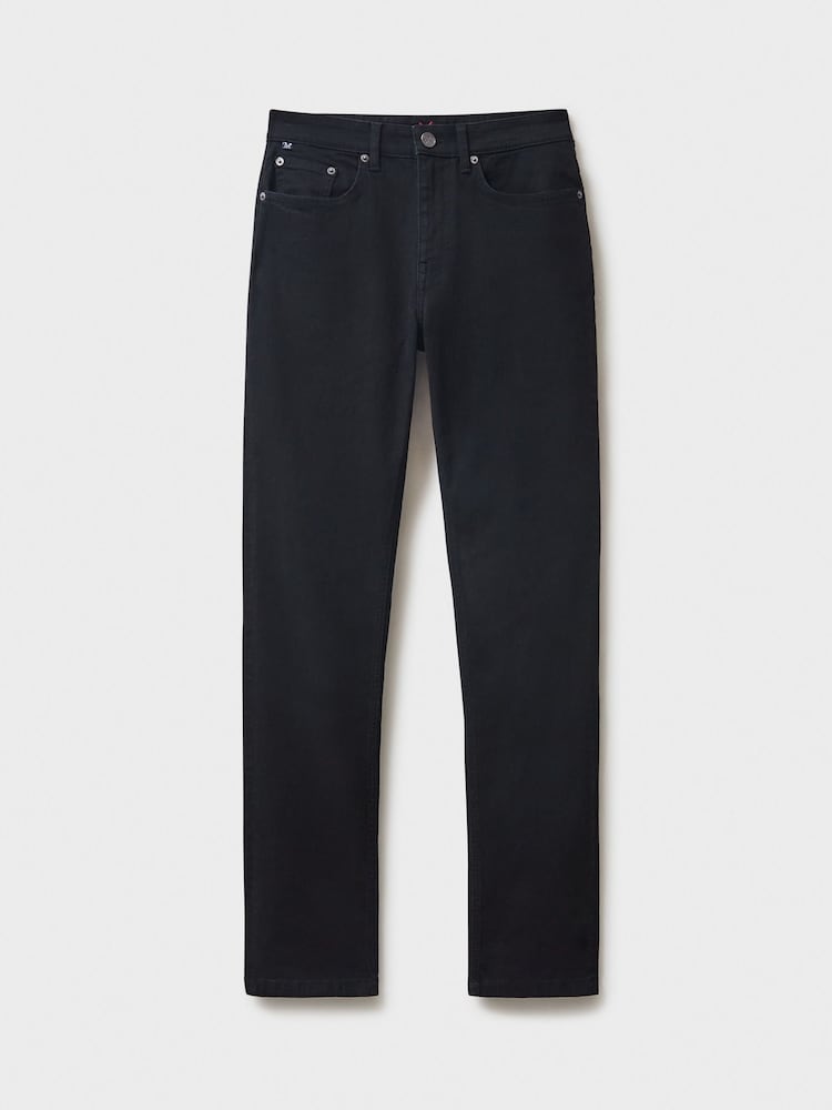 Crew Clothing Black Parker Straight Jeans - Image 5 of 5