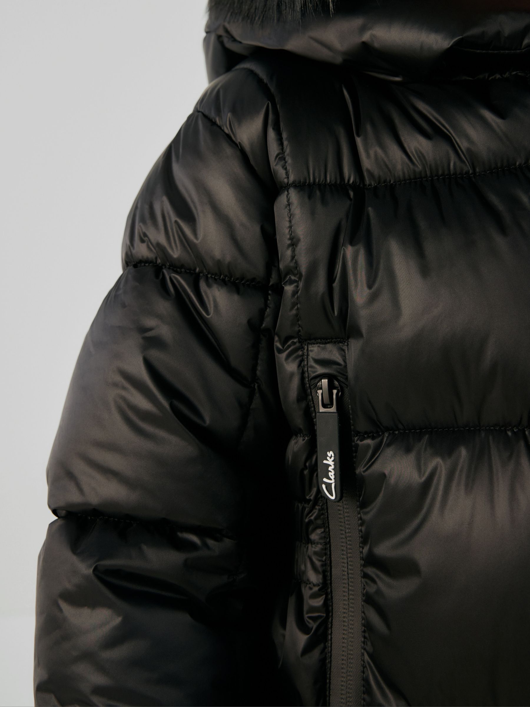 Next girls black coat discount