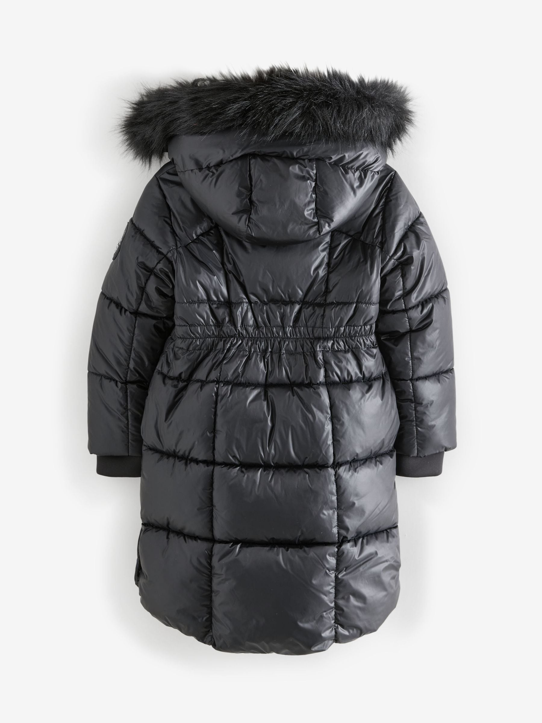 Buy Clarks Black Girls Longline Padded Coat from the Next UK online shop