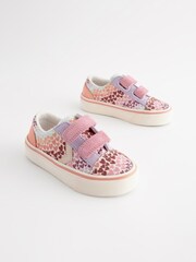 Multi Hearts Touch Fasten Strap Trainers - Image 1 of 5