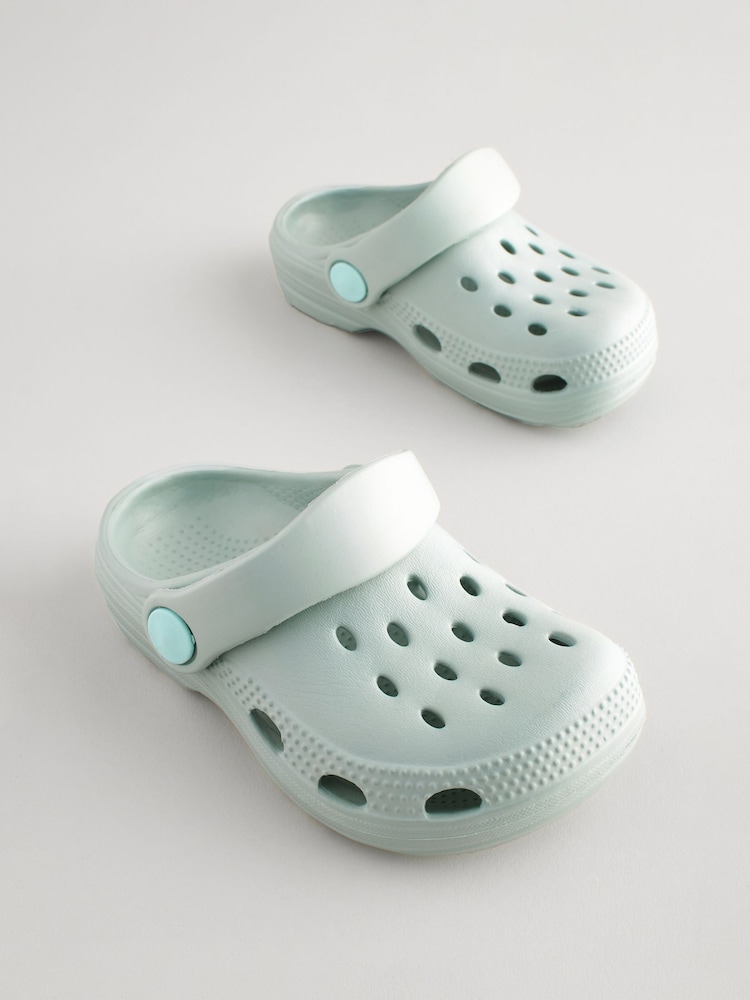Sage Green Clogs - Image 1 of 6