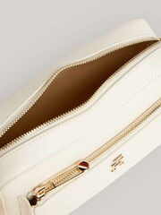 Tommy Hilfiger Cream Iconic Tommy Camera Bag - Image 2 of 3