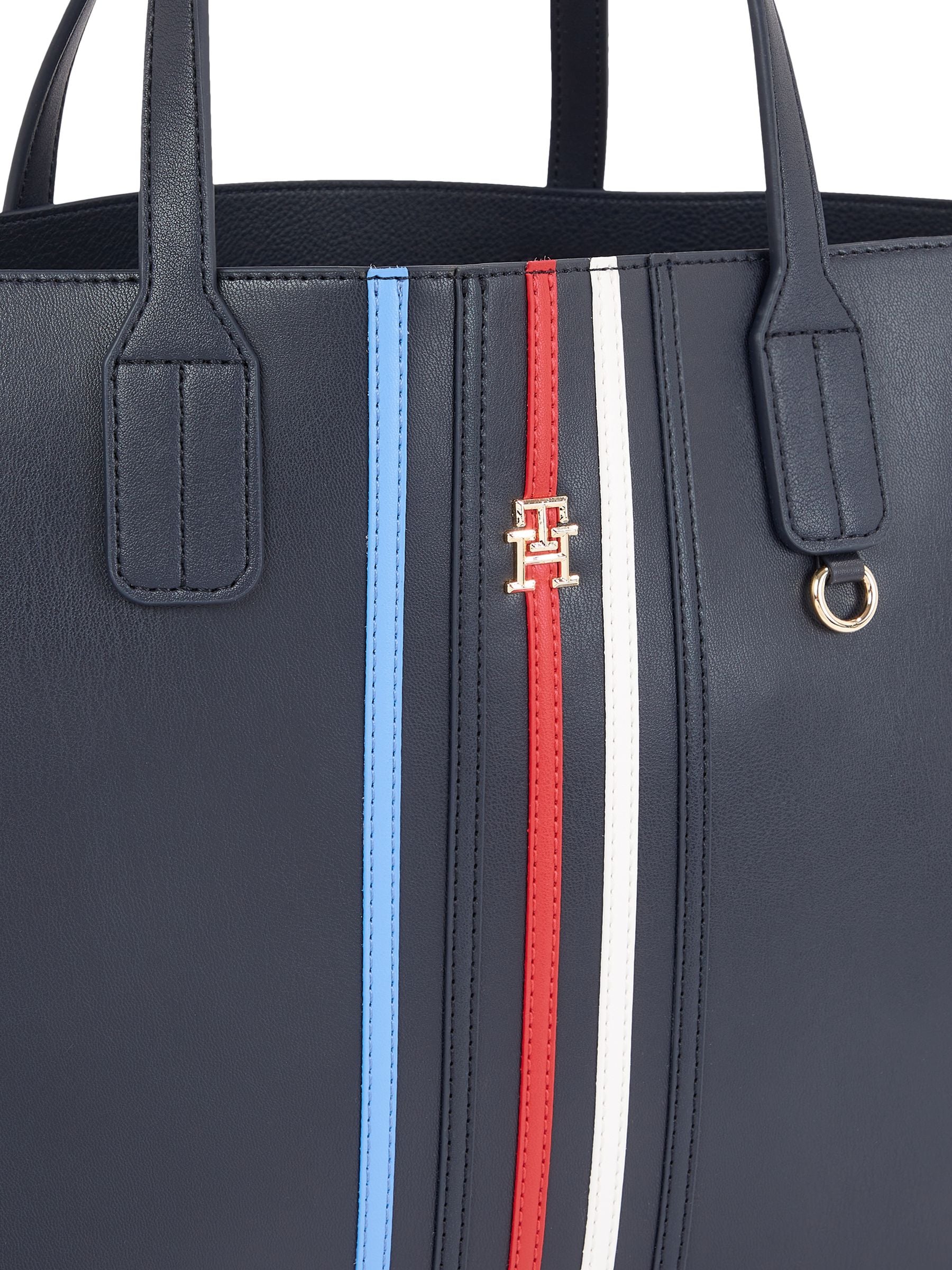 Tommy hilfiger navy blue tote bag sale