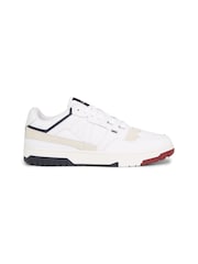 Tommy Hilfiger White Basket Street Low Top Sneakers - Image 2 of 4
