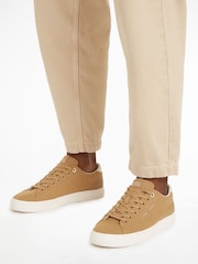 Tommy Hilfiger Brown Low Top Summer Sneakers - Image 1 of 4