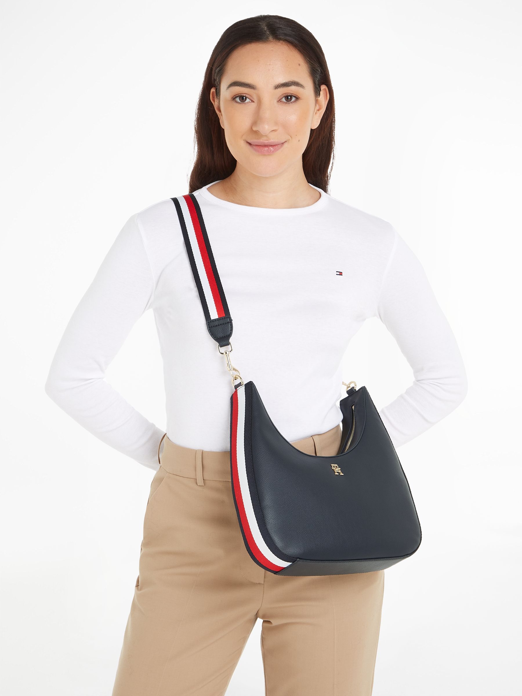 Tommy hilfiger hobo handbags on sale