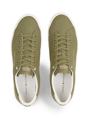 Tommy Hilfiger Green Low Top Summer Sneakers - Image 4 of 4