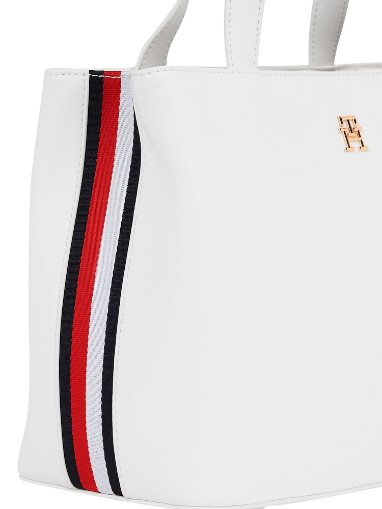 Tommy Hilfiger Essential Satchel, Weiß - Bild 4 von 4