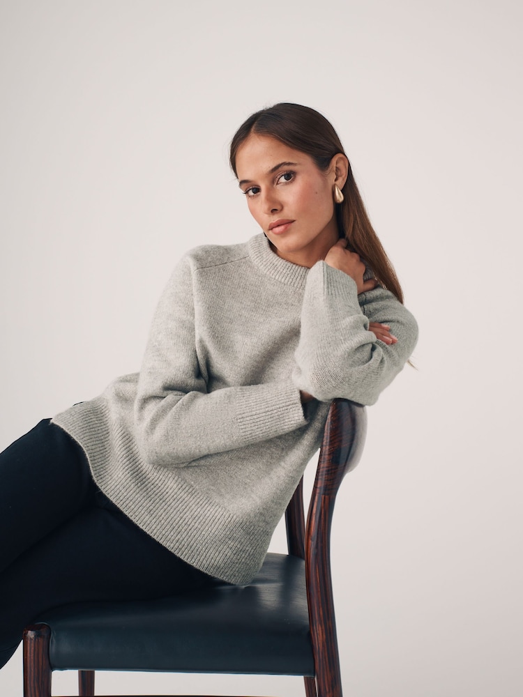 The Set Black/Cream/Mink Brown 3 Pack Classic Raglan Sleeve Jumper - Image 1 of 5