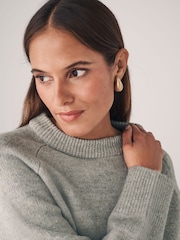 The Set Black/Cream/Mink Brown 3 Pack Classic Raglan Sleeve Jumper - Image 5 of 5