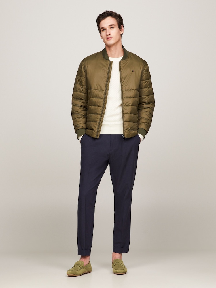 Tommy Hilfiger Green Casual Suede Driver Shoes - Image 4 of 4