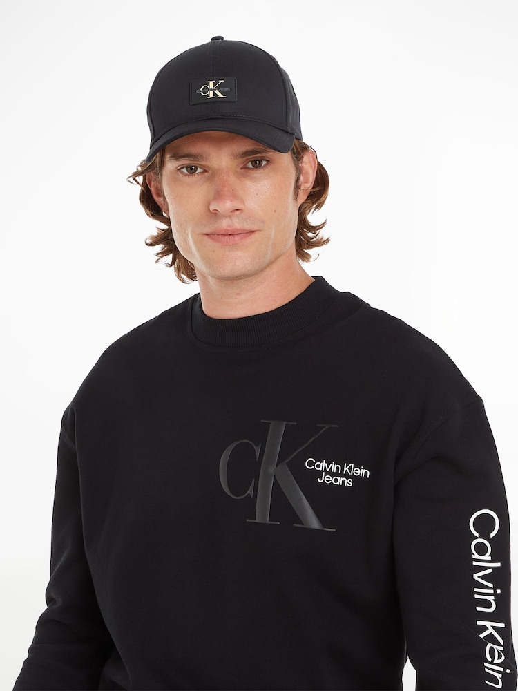 Calvin Klein Black Logo Cap - Image 5 of 5 Calvin Klein Black Logo Cap - Image 5 of 5