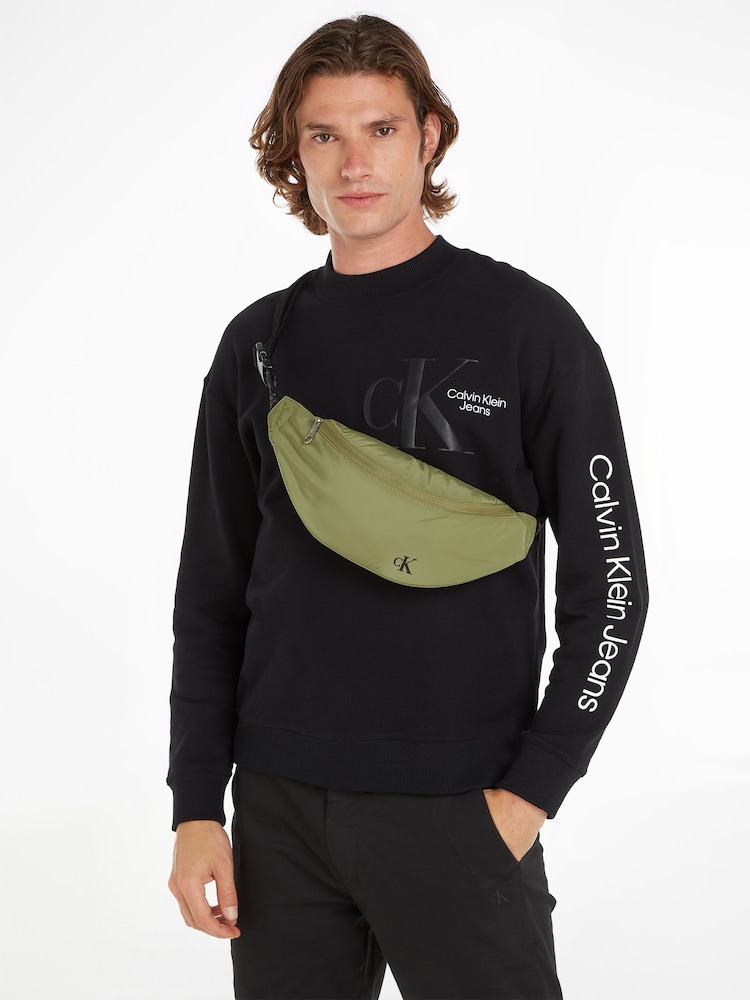 Calvin Klein Green Logo Bumbag - Image 1 of 6