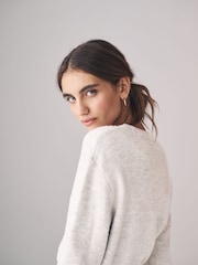 The Set Black/Cream 2 Pack Ballet Wrap Jumpers - Image 6 of 10