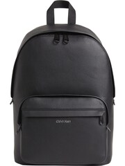 Calvin Klein Black Plain Campus Backpack - Image 4 of 8