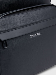 Calvin Klein Black Plain Campus Backpack - Image 8 of 8