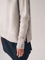 The Set Black/Mink 2 Pack Oversized Turtle Neck Jumpers - Image 6 of 6