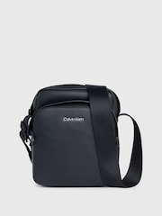 Calvin Klein Black Logo Messenger Bag - Image 3 of 7