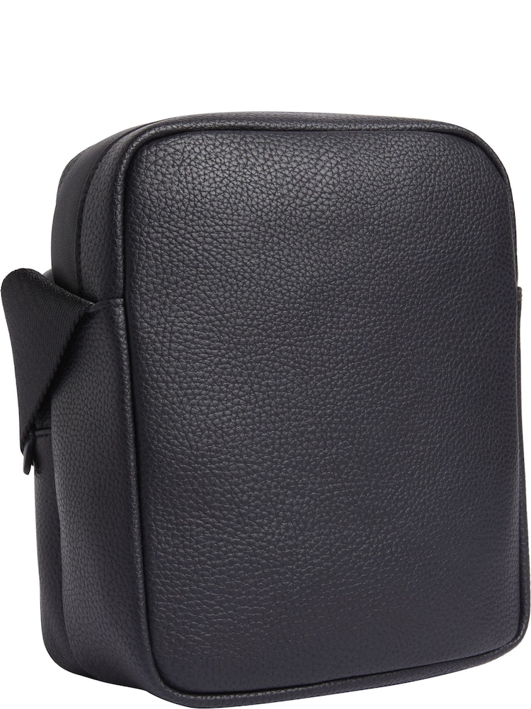 Calvin Klein Black Logo Messenger Bag - Image 7 of 7