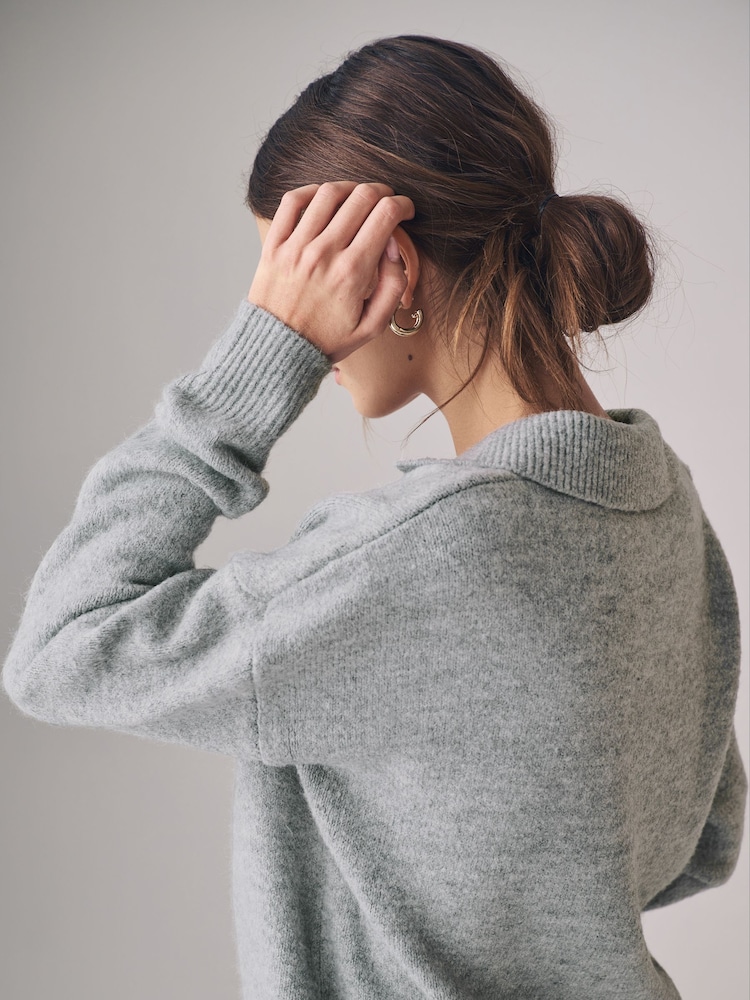 The Set 2 Pack Relaxed Collared Jumpers - Imagen 7 de 7 The Set 2 Pack Relaxed Collared Jumpers - Imagen 7 de 7