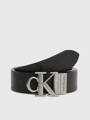 Calvin Klein Black Logo Belt - Image 1 of 4