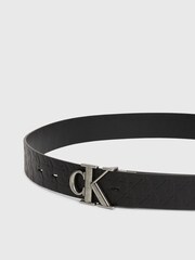Calvin Klein Black Logo Belt - Image 4 of 4