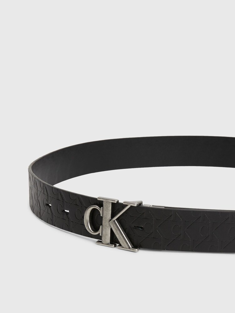 Calvin Klein Black Logo Belt - Image 4 of 4