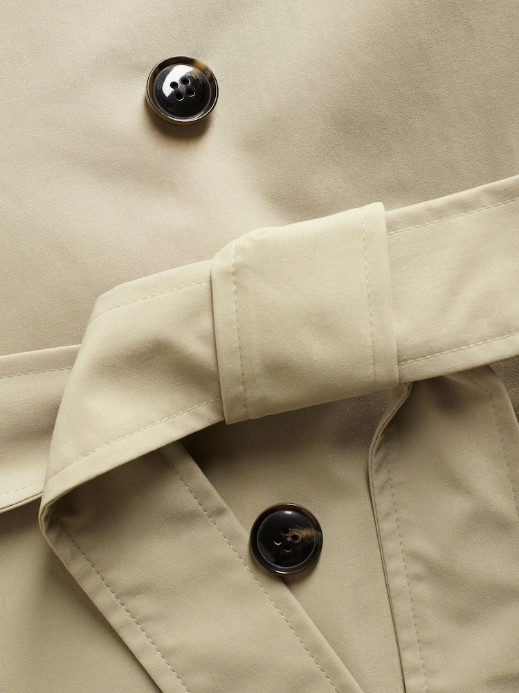 Camel - The Set Belted Trench Coat - Image 11 of 11
