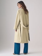 Camel - The Set Belted Trench Coat - Image 4 of 11