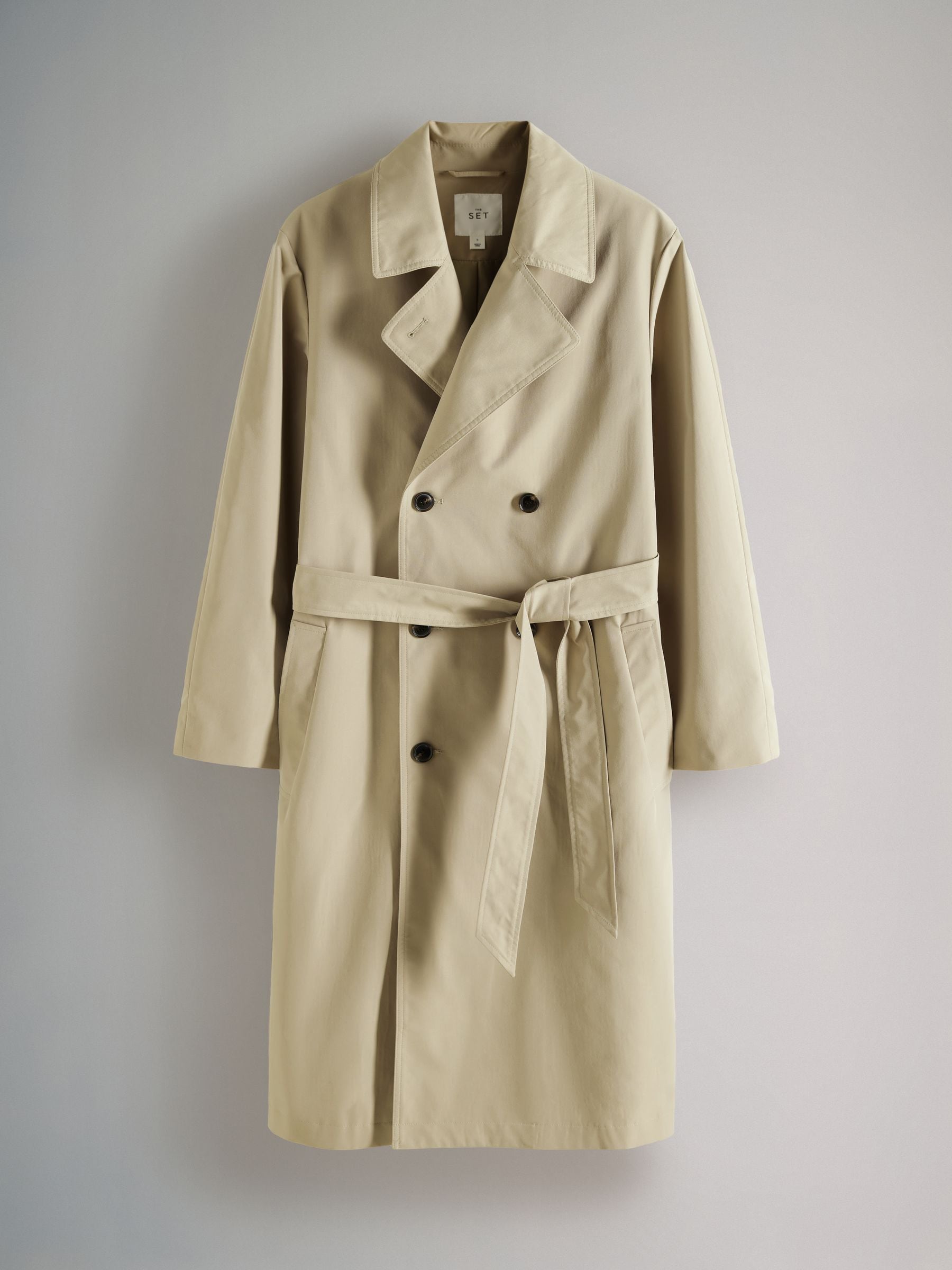 Buy The Set Camel Belted Trench Coat from Next Luxembourg