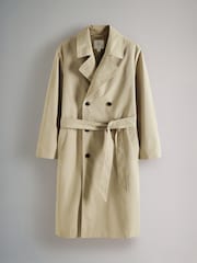 Camel - The Set Belted Trench Coat - Image 9 of 11