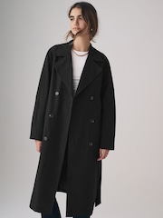 Черный - The Set Belted Trench Coat - Image 3 of 7