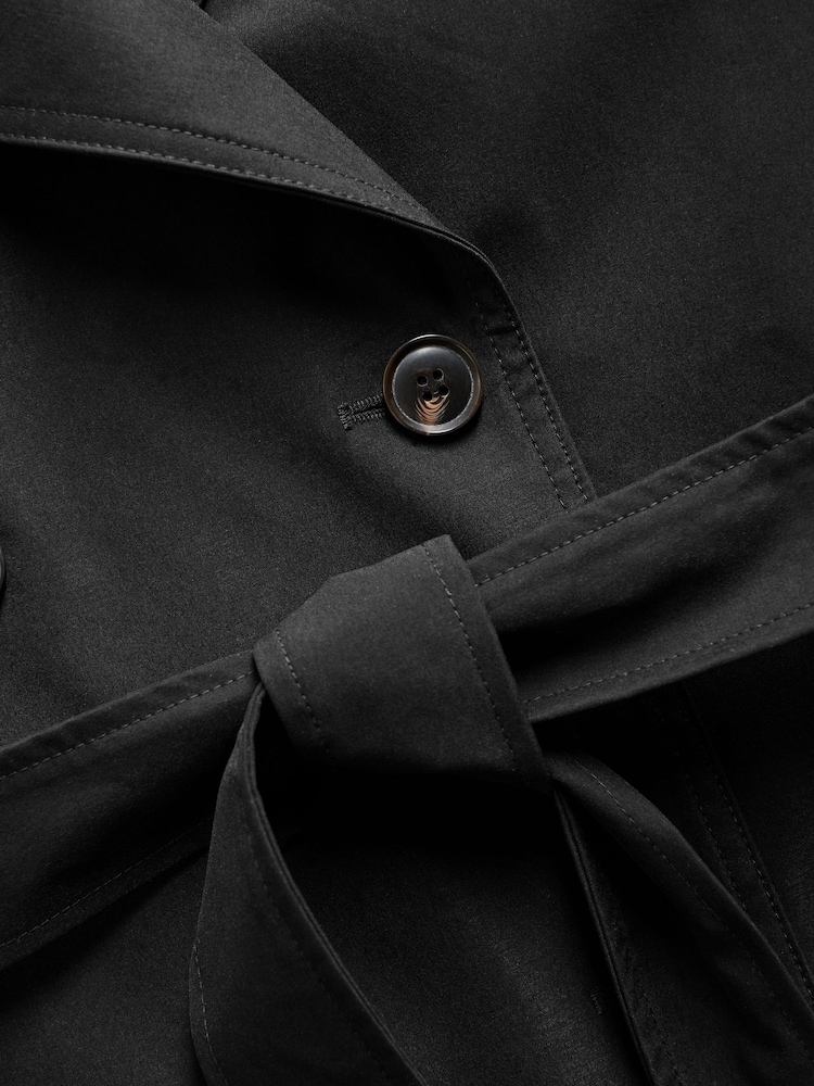 Черный - The Set Belted Trench Coat - Image 7 of 7