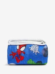 Blue Spidey Super Soft Fleece Throw Blanket - Image 3 of 4