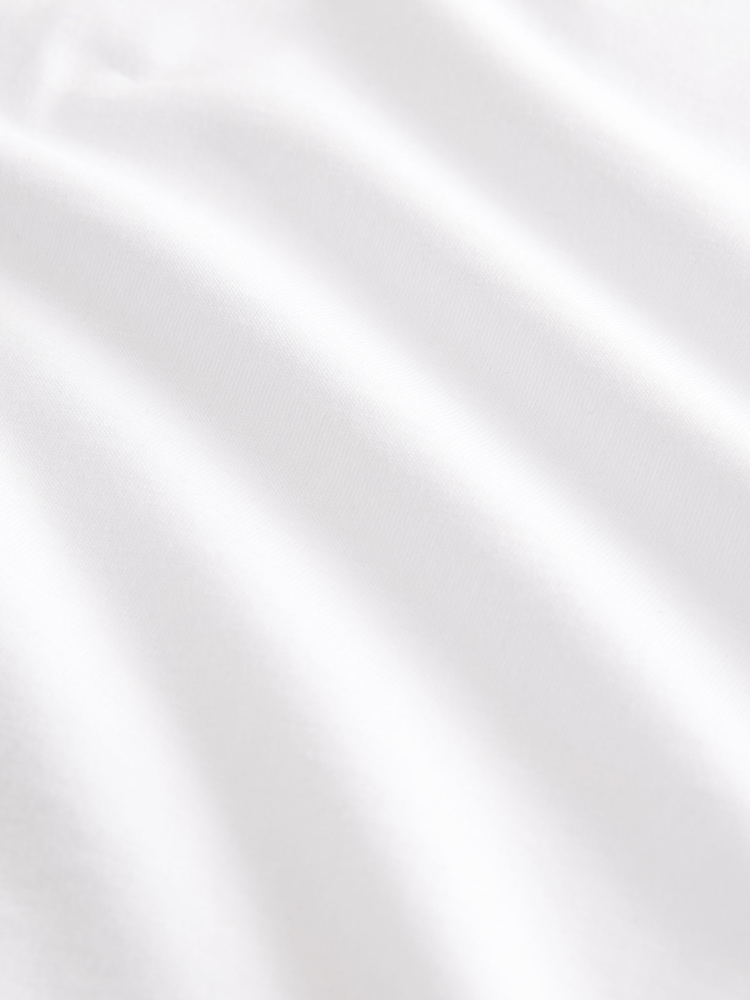 Blanco - Pack de 5 camisetas básicas de algodón y corte holgado - Imagen 8 de 8 Blanco - Pack de 5 camisetas básicas de algodón y corte holgado - Imagen 8 de 8
