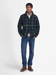Barbour® Green Bryson Fleece Overshirt - Image 3 of 9