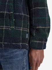 Barbour® Green Bryson Fleece Overshirt - Image 6 of 9