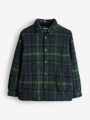Barbour® Green Bryson Fleece Overshirt - Image 8 of 9