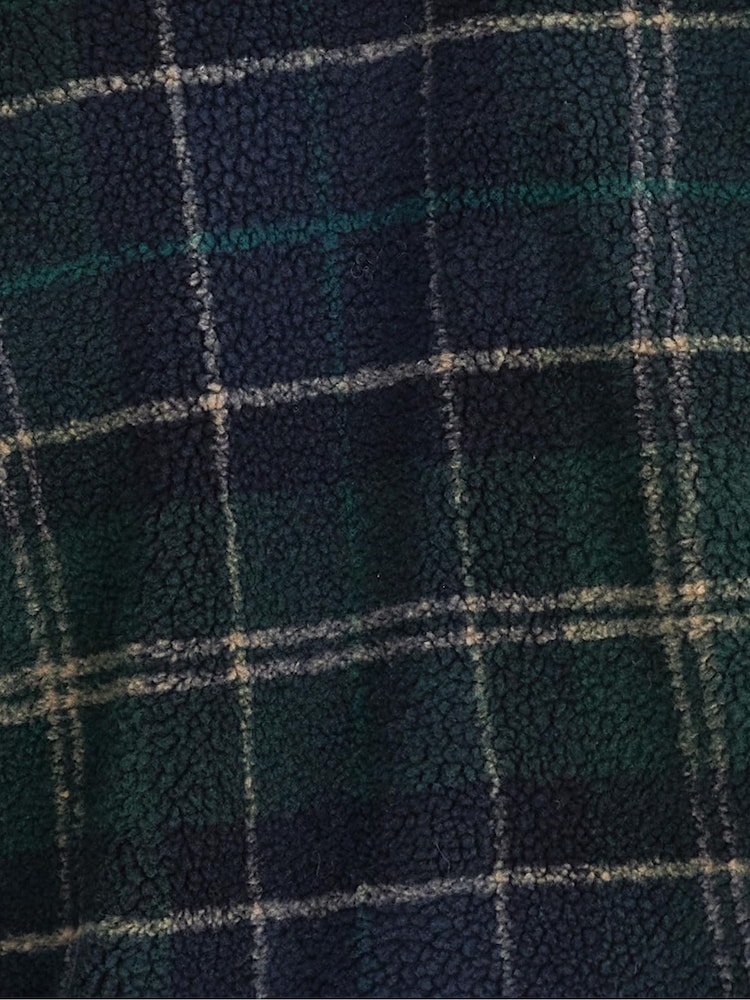 Barbour® Green Bryson Fleece Overshirt - Image 9 of 9 Barbour® Green Bryson Fleece Overshirt - Image 9 of 9