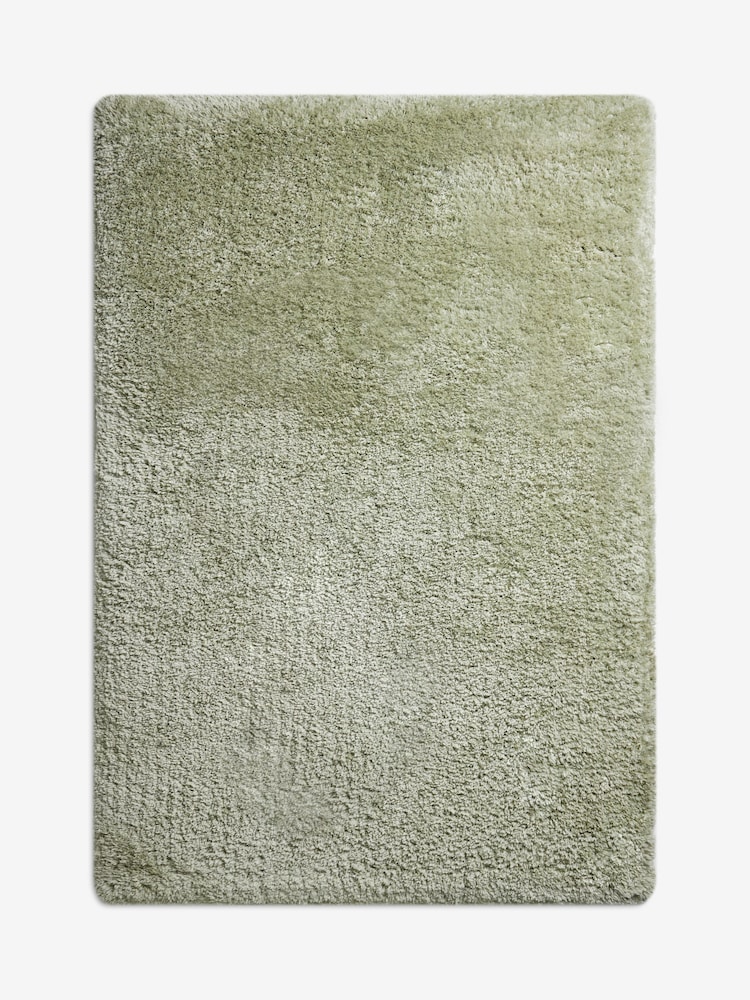 Sage Green Sumptuously Soft Rug - Image 6 of 6